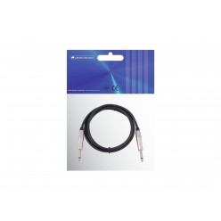 OMNITRONIC Jack cable 6.3 mono 1.5m bk ROAD